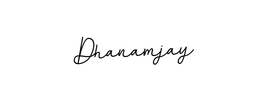 Also we have Dhanamjay name is the best signature style. Create professional handwritten signature collection using BallpointsItalic-DORy9 autograph style. Dhanamjay signature style 11 images and pictures png