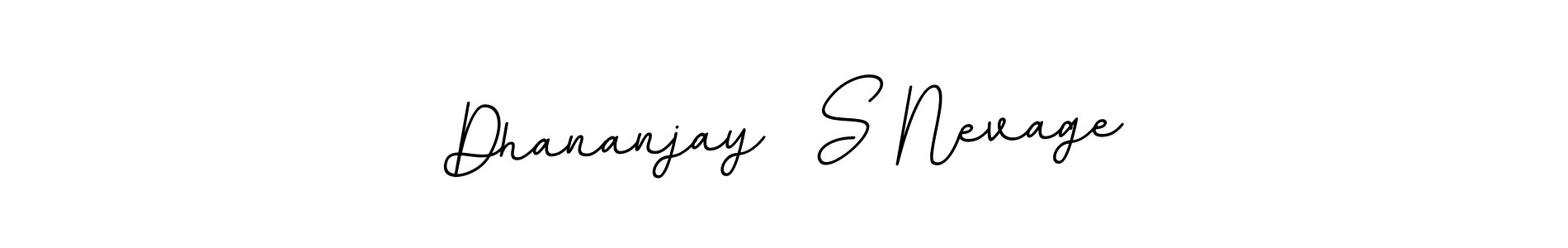Make a short Dhananjay  S Nevage signature style. Manage your documents anywhere anytime using BallpointsItalic-DORy9. Create and add eSignatures, submit forms, share and send files easily. Dhananjay  S Nevage signature style 11 images and pictures png