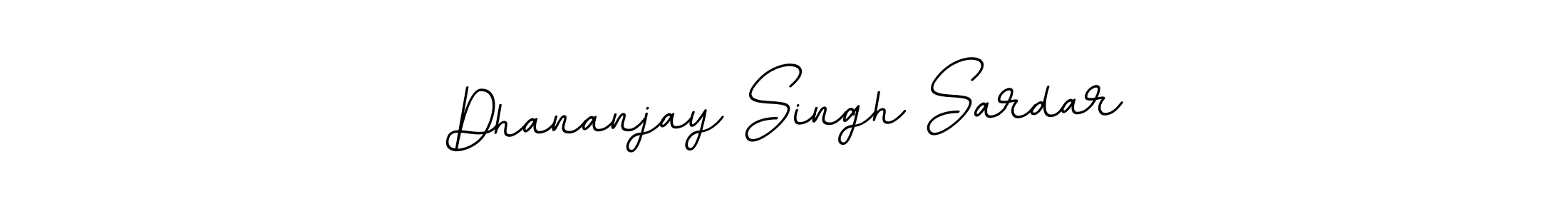 This is the best signature style for the Dhananjay Singh Sardar name. Also you like these signature font (BallpointsItalic-DORy9). Mix name signature. Dhananjay Singh Sardar signature style 11 images and pictures png