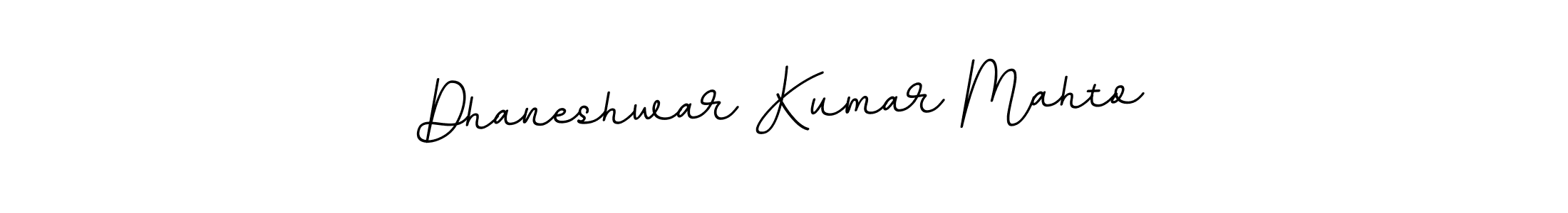 if you are searching for the best signature style for your name Dhaneshwar Kumar Mahto. so please give up your signature search. here we have designed multiple signature styles  using BallpointsItalic-DORy9. Dhaneshwar Kumar Mahto signature style 11 images and pictures png