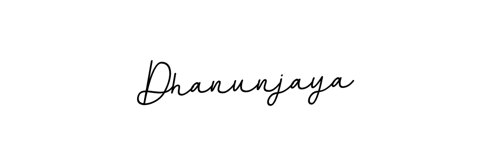 Design your own signature with our free online signature maker. With this signature software, you can create a handwritten (BallpointsItalic-DORy9) signature for name Dhanunjaya. Dhanunjaya signature style 11 images and pictures png