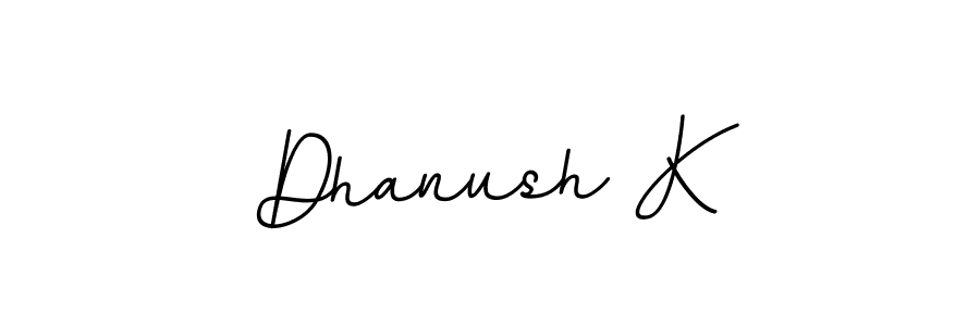You can use this online signature creator to create a handwritten signature for the name Dhanush K. This is the best online autograph maker. Dhanush K signature style 11 images and pictures png