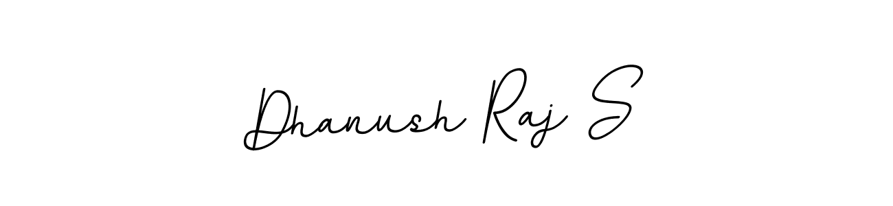 Design your own signature with our free online signature maker. With this signature software, you can create a handwritten (BallpointsItalic-DORy9) signature for name Dhanush Raj S. Dhanush Raj S signature style 11 images and pictures png