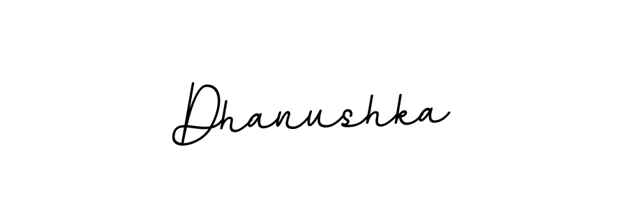 The best way (BallpointsItalic-DORy9) to make a short signature is to pick only two or three words in your name. The name Dhanushka include a total of six letters. For converting this name. Dhanushka signature style 11 images and pictures png