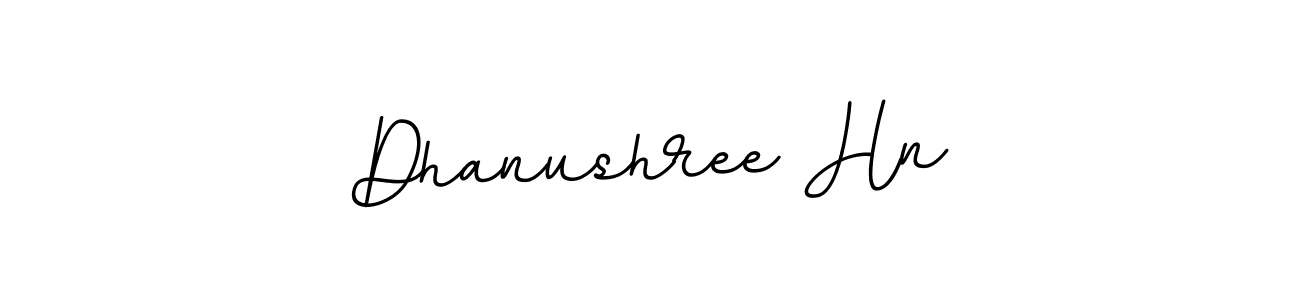 Create a beautiful signature design for name Dhanushree Hn. With this signature (BallpointsItalic-DORy9) fonts, you can make a handwritten signature for free. Dhanushree Hn signature style 11 images and pictures png