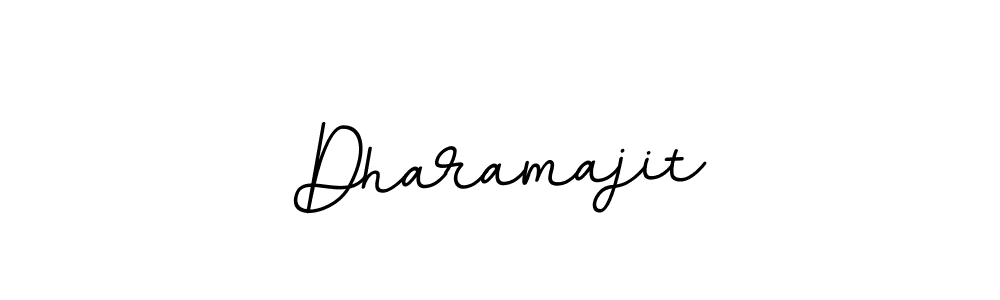 Dharamajit stylish signature style. Best Handwritten Sign (BallpointsItalic-DORy9) for my name. Handwritten Signature Collection Ideas for my name Dharamajit. Dharamajit signature style 11 images and pictures png