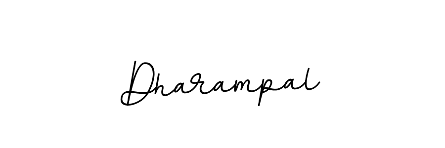 Make a beautiful signature design for name Dharampal. With this signature (BallpointsItalic-DORy9) style, you can create a handwritten signature for free. Dharampal signature style 11 images and pictures png