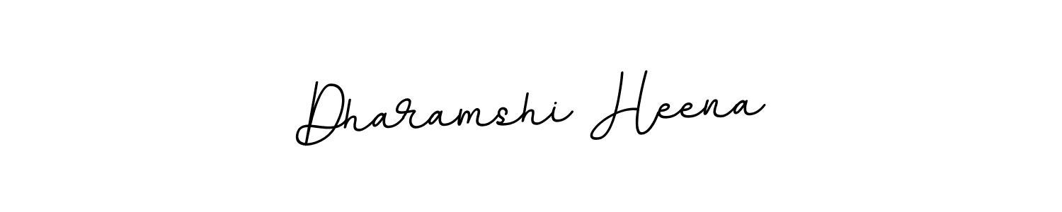 Check out images of Autograph of Dharamshi Heena name. Actor Dharamshi Heena Signature Style. BallpointsItalic-DORy9 is a professional sign style online. Dharamshi Heena signature style 11 images and pictures png