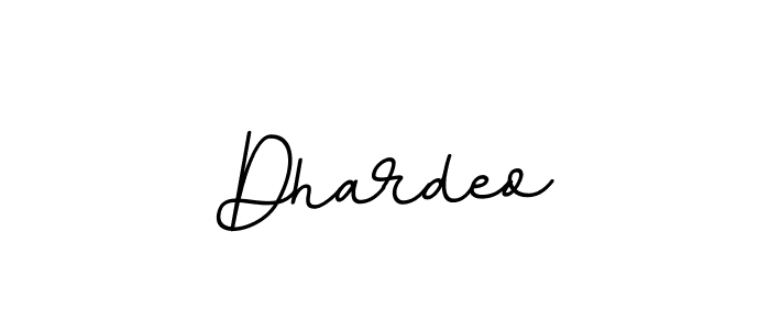 Use a signature maker to create a handwritten signature online. With this signature software, you can design (BallpointsItalic-DORy9) your own signature for name Dhardeo. Dhardeo signature style 11 images and pictures png