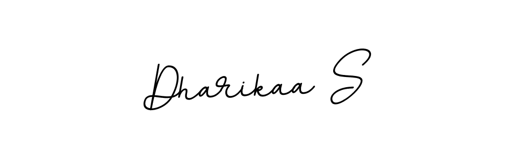 Also we have Dharikaa S name is the best signature style. Create professional handwritten signature collection using BallpointsItalic-DORy9 autograph style. Dharikaa S signature style 11 images and pictures png