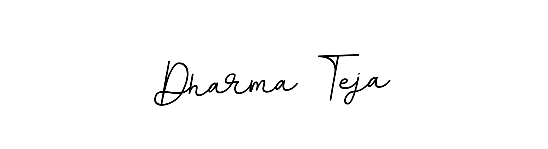 Create a beautiful signature design for name Dharma Teja. With this signature (BallpointsItalic-DORy9) fonts, you can make a handwritten signature for free. Dharma Teja signature style 11 images and pictures png