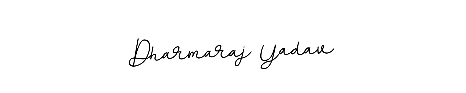 Dharmaraj Yadav stylish signature style. Best Handwritten Sign (BallpointsItalic-DORy9) for my name. Handwritten Signature Collection Ideas for my name Dharmaraj Yadav. Dharmaraj Yadav signature style 11 images and pictures png