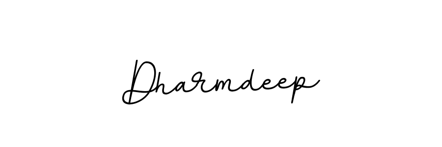 The best way (BallpointsItalic-DORy9) to make a short signature is to pick only two or three words in your name. The name Dharmdeep include a total of six letters. For converting this name. Dharmdeep signature style 11 images and pictures png