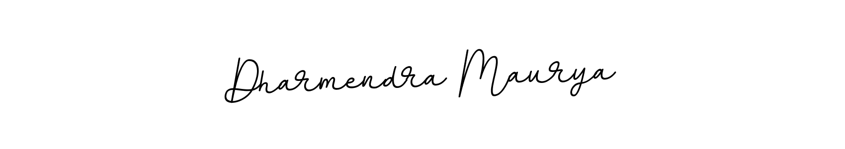 Make a beautiful signature design for name Dharmendra Maurya. With this signature (BallpointsItalic-DORy9) style, you can create a handwritten signature for free. Dharmendra Maurya signature style 11 images and pictures png