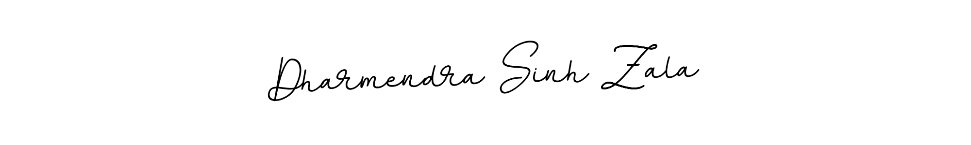 The best way (BallpointsItalic-DORy9) to make a short signature is to pick only two or three words in your name. The name Dharmendra Sinh Zala include a total of six letters. For converting this name. Dharmendra Sinh Zala signature style 11 images and pictures png