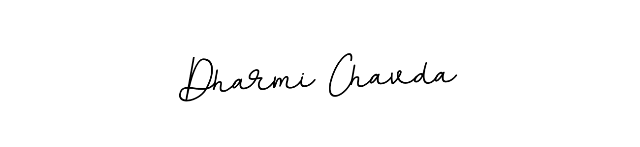 Create a beautiful signature design for name Dharmi Chavda. With this signature (BallpointsItalic-DORy9) fonts, you can make a handwritten signature for free. Dharmi Chavda signature style 11 images and pictures png