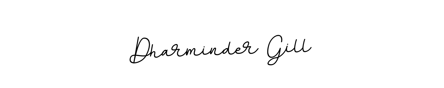 The best way (BallpointsItalic-DORy9) to make a short signature is to pick only two or three words in your name. The name Dharminder Gill include a total of six letters. For converting this name. Dharminder Gill signature style 11 images and pictures png