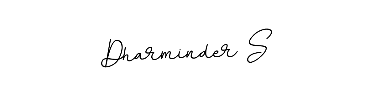 How to make Dharminder S signature? BallpointsItalic-DORy9 is a professional autograph style. Create handwritten signature for Dharminder S name. Dharminder S signature style 11 images and pictures png