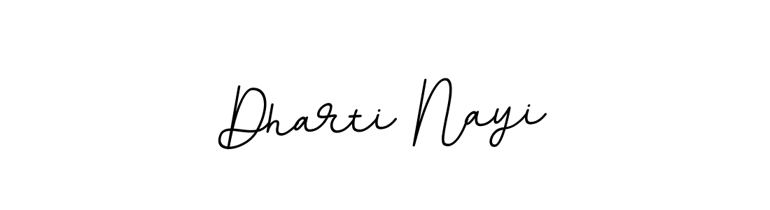 Also we have Dharti Nayi name is the best signature style. Create professional handwritten signature collection using BallpointsItalic-DORy9 autograph style. Dharti Nayi signature style 11 images and pictures png