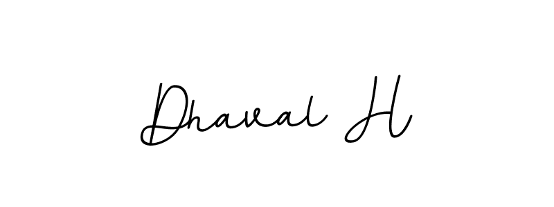 It looks lik you need a new signature style for name Dhaval H. Design unique handwritten (BallpointsItalic-DORy9) signature with our free signature maker in just a few clicks. Dhaval H signature style 11 images and pictures png