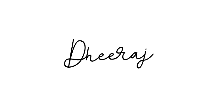 Use a signature maker to create a handwritten signature online. With this signature software, you can design (BallpointsItalic-DORy9) your own signature for name Dheeraj. Dheeraj signature style 11 images and pictures png