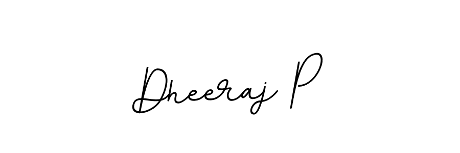 You should practise on your own different ways (BallpointsItalic-DORy9) to write your name (Dheeraj P) in signature. don't let someone else do it for you. Dheeraj P signature style 11 images and pictures png