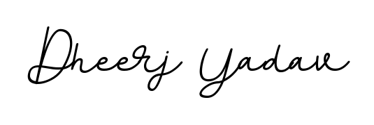 Create an unforgettable impression when signing with Dheerj Yadav name styled in BallpointsItalic-DORy9 typography. 100% free online generator. Dheerj Yadav signature style 11 images and pictures png
