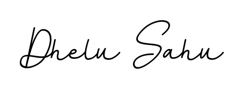 Get inspired by this graceful BallpointsItalic-DORy9 signature style for name Dhelu Sahu. Smooth loops and balanced proportions for everyday use. Dhelu Sahu signature style 11 images and pictures png