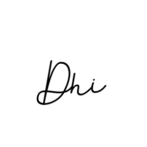 Create a beautiful signature design for name Dhi. With this signature (BallpointsItalic-DORy9) fonts, you can make a handwritten signature for free. Dhi signature style 11 images and pictures png