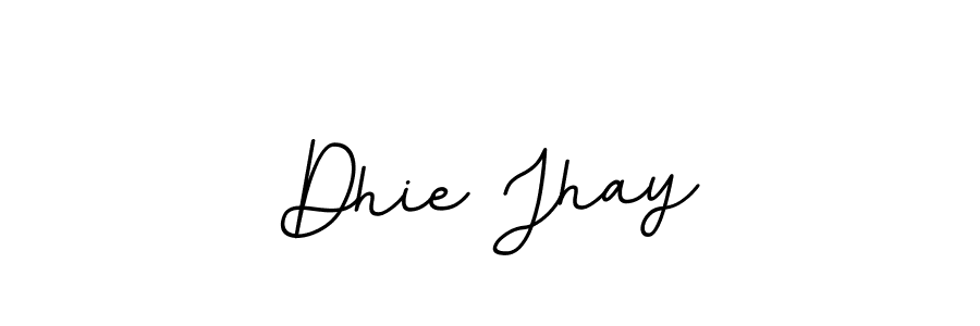 Dhie Jhay stylish signature style. Best Handwritten Sign (BallpointsItalic-DORy9) for my name. Handwritten Signature Collection Ideas for my name Dhie Jhay. Dhie Jhay signature style 11 images and pictures png