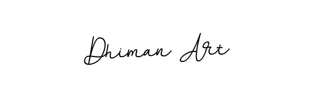 Make a beautiful signature design for name Dhiman Art. With this signature (BallpointsItalic-DORy9) style, you can create a handwritten signature for free. Dhiman Art signature style 11 images and pictures png