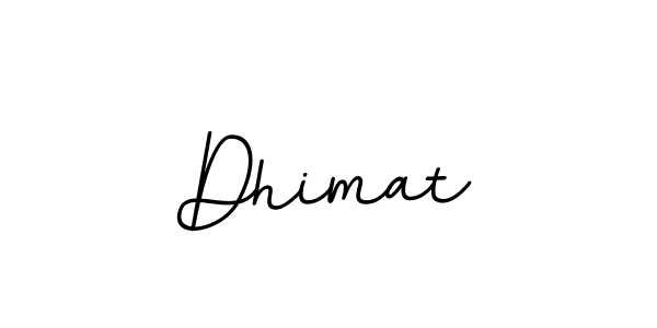Create a beautiful signature design for name Dhimat. With this signature (BallpointsItalic-DORy9) fonts, you can make a handwritten signature for free. Dhimat signature style 11 images and pictures png