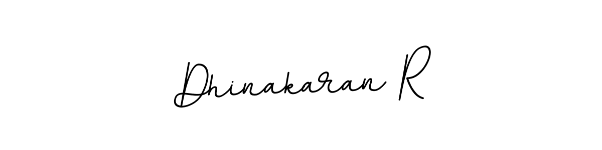The best way (BallpointsItalic-DORy9) to make a short signature is to pick only two or three words in your name. The name Dhinakaran R include a total of six letters. For converting this name. Dhinakaran R signature style 11 images and pictures png