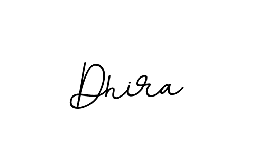 You should practise on your own different ways (BallpointsItalic-DORy9) to write your name (Dhira) in signature. don't let someone else do it for you. Dhira signature style 11 images and pictures png