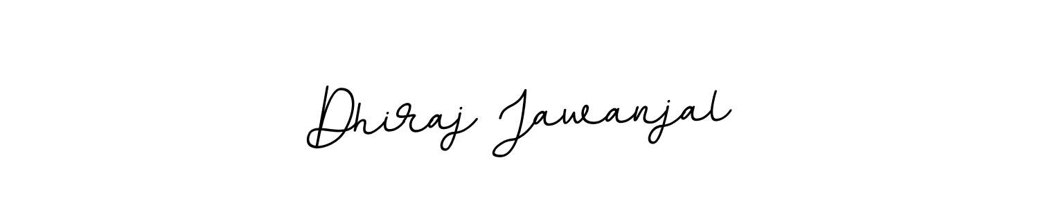 Dhiraj Jawanjal stylish signature style. Best Handwritten Sign (BallpointsItalic-DORy9) for my name. Handwritten Signature Collection Ideas for my name Dhiraj Jawanjal. Dhiraj Jawanjal signature style 11 images and pictures png