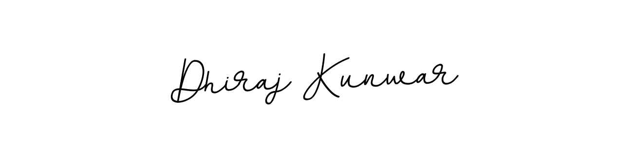 The best way (BallpointsItalic-DORy9) to make a short signature is to pick only two or three words in your name. The name Dhiraj Kunwar include a total of six letters. For converting this name. Dhiraj Kunwar signature style 11 images and pictures png