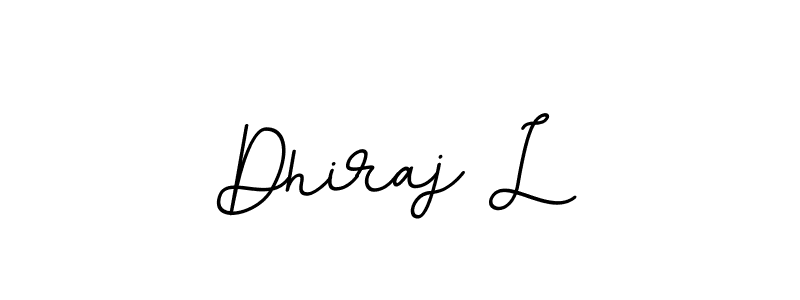 You can use this online signature creator to create a handwritten signature for the name Dhiraj L. This is the best online autograph maker. Dhiraj L signature style 11 images and pictures png