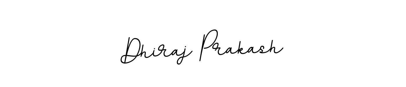 Use a signature maker to create a handwritten signature online. With this signature software, you can design (BallpointsItalic-DORy9) your own signature for name Dhiraj Prakash. Dhiraj Prakash signature style 11 images and pictures png