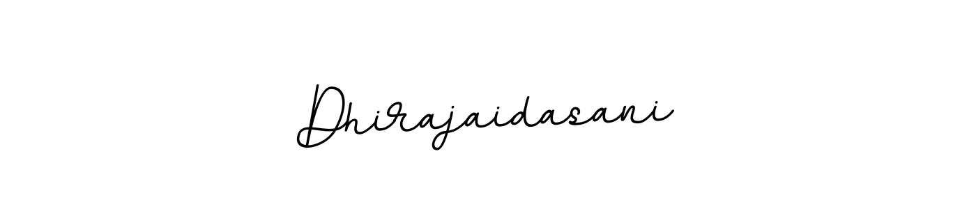 Design your own signature with our free online signature maker. With this signature software, you can create a handwritten (BallpointsItalic-DORy9) signature for name Dhirajaidasani. Dhirajaidasani signature style 11 images and pictures png