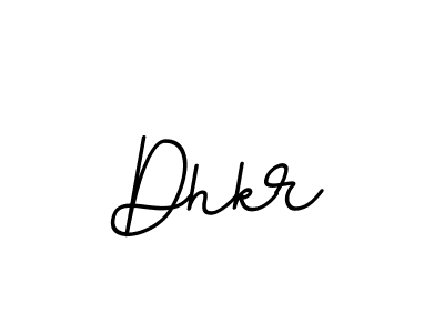 Create a beautiful signature design for name Dhkr. With this signature (BallpointsItalic-DORy9) fonts, you can make a handwritten signature for free. Dhkr signature style 11 images and pictures png