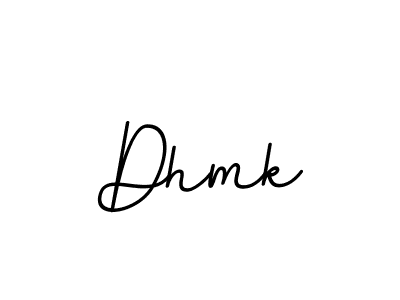 How to make Dhmk name signature. Use BallpointsItalic-DORy9 style for creating short signs online. This is the latest handwritten sign. Dhmk signature style 11 images and pictures png