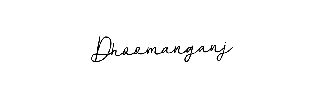 You should practise on your own different ways (BallpointsItalic-DORy9) to write your name (Dhoomanganj) in signature. don't let someone else do it for you. Dhoomanganj signature style 11 images and pictures png