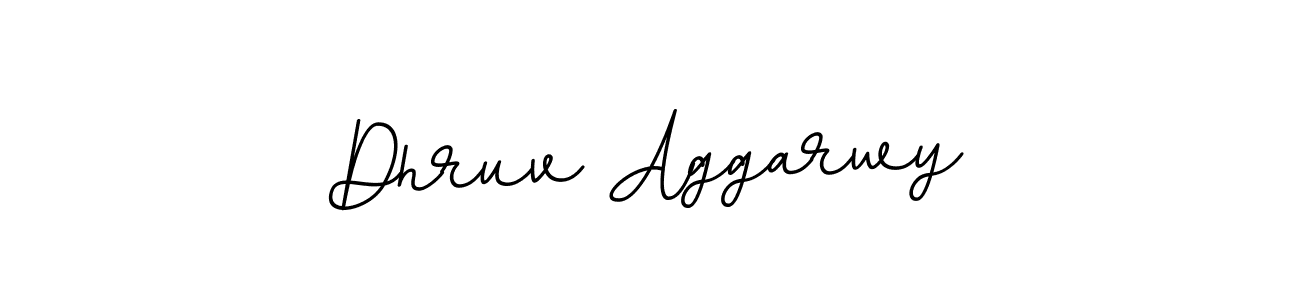 Dhruv Aggarwy stylish signature style. Best Handwritten Sign (BallpointsItalic-DORy9) for my name. Handwritten Signature Collection Ideas for my name Dhruv Aggarwy. Dhruv Aggarwy signature style 11 images and pictures png