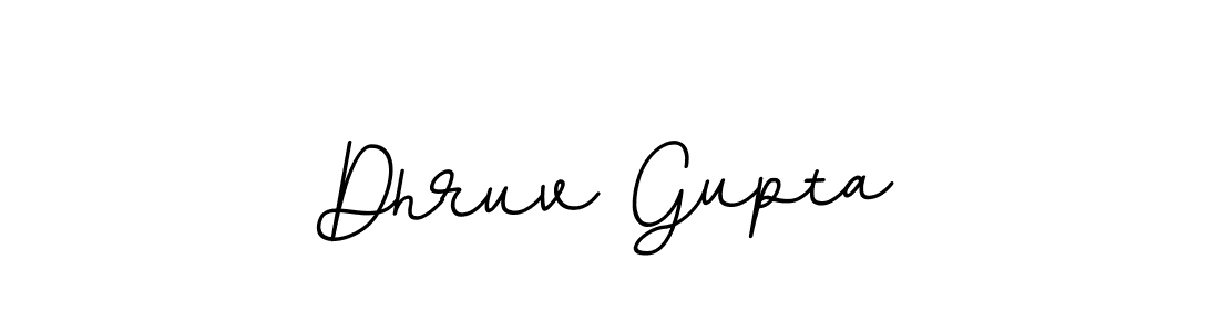 Create a beautiful signature design for name Dhruv Gupta. With this signature (BallpointsItalic-DORy9) fonts, you can make a handwritten signature for free. Dhruv Gupta signature style 11 images and pictures png