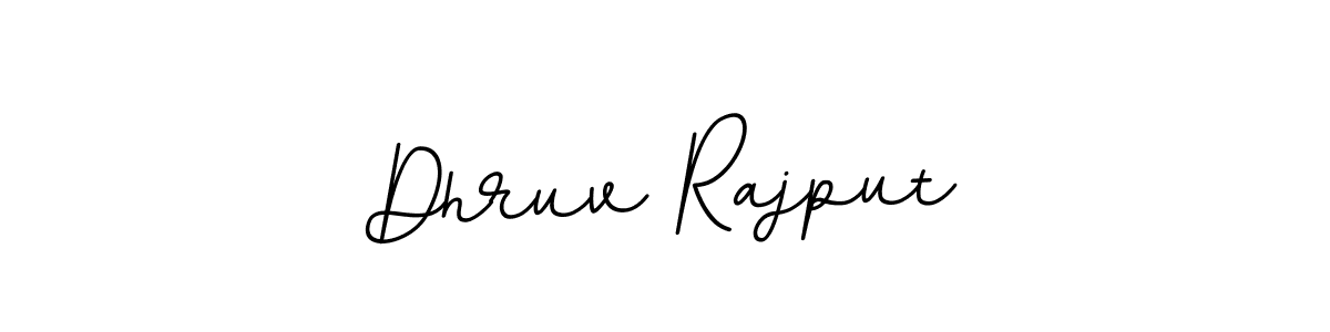 Use a signature maker to create a handwritten signature online. With this signature software, you can design (BallpointsItalic-DORy9) your own signature for name Dhruv Rajput. Dhruv Rajput signature style 11 images and pictures png