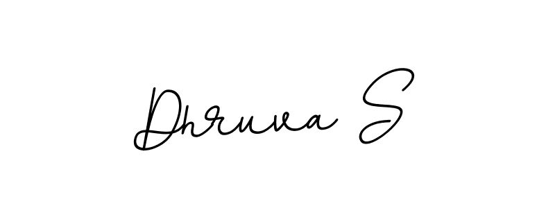 Dhruva S stylish signature style. Best Handwritten Sign (BallpointsItalic-DORy9) for my name. Handwritten Signature Collection Ideas for my name Dhruva S. Dhruva S signature style 11 images and pictures png