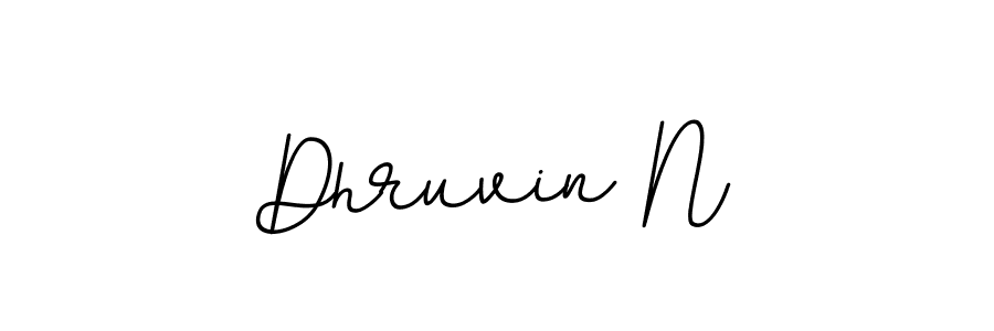 if you are searching for the best signature style for your name Dhruvin N. so please give up your signature search. here we have designed multiple signature styles  using BallpointsItalic-DORy9. Dhruvin N signature style 11 images and pictures png