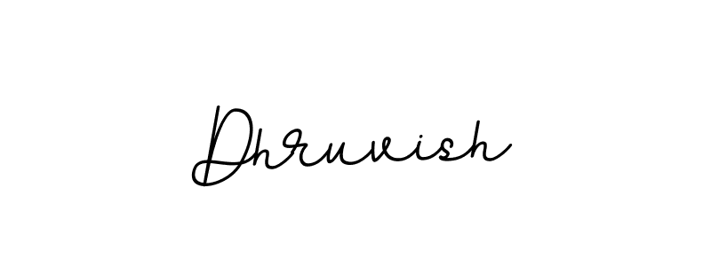 How to Draw Dhruvish signature style? BallpointsItalic-DORy9 is a latest design signature styles for name Dhruvish. Dhruvish signature style 11 images and pictures png