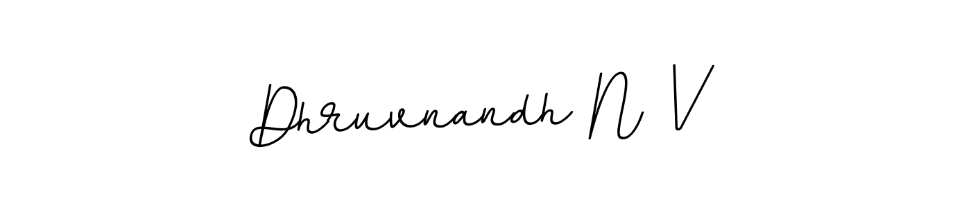 You can use this online signature creator to create a handwritten signature for the name Dhruvnandh N V. This is the best online autograph maker. Dhruvnandh N V signature style 11 images and pictures png