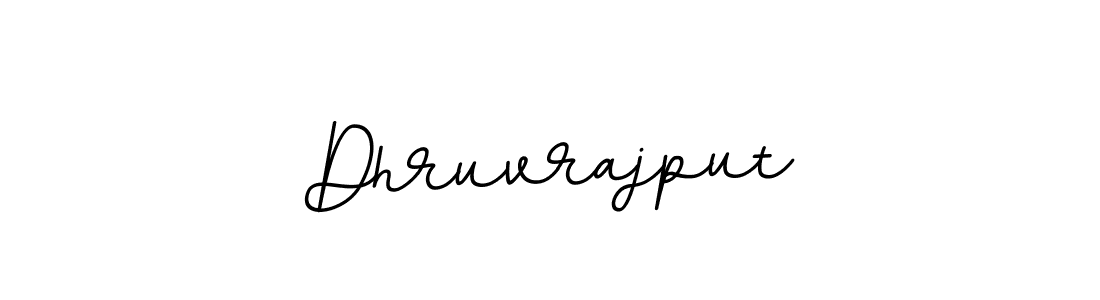 Dhruvrajput stylish signature style. Best Handwritten Sign (BallpointsItalic-DORy9) for my name. Handwritten Signature Collection Ideas for my name Dhruvrajput. Dhruvrajput signature style 11 images and pictures png